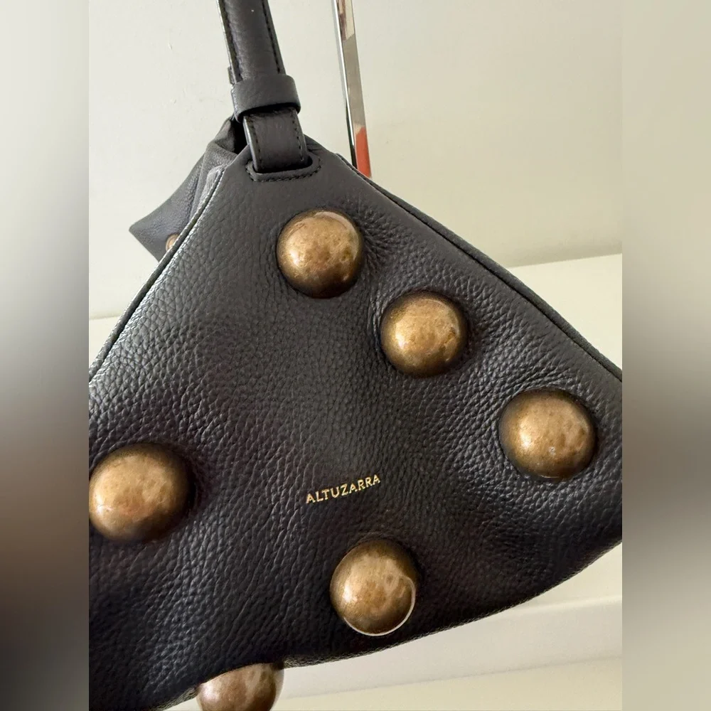 Altuzarra Black Bag with Bronze Accents - Picture 5 of 12